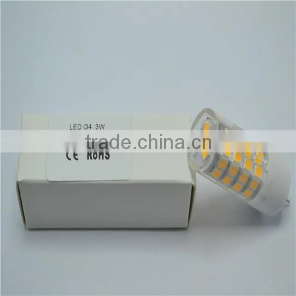 factory outlets G4 car light/ indoor decoration silicon corn light