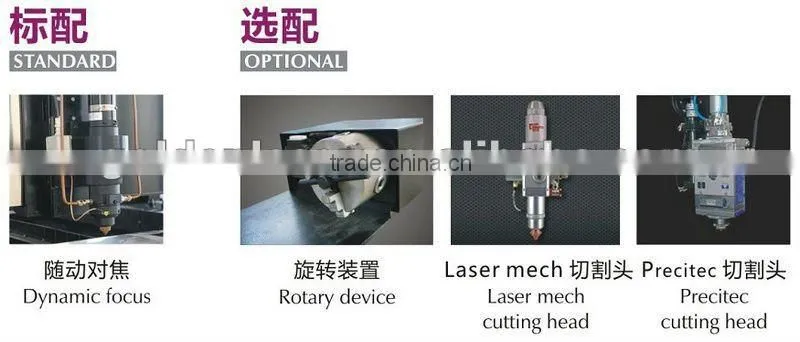 2000W 1000W 500W Stainless Steel / Carbon Steel / Metal Sheet CNC Fiber Laser Metal Cutting Machine Price
