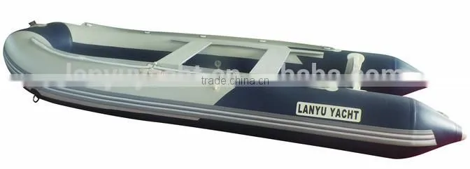 2015 CE LanYu inflatable boat with aluminum floor