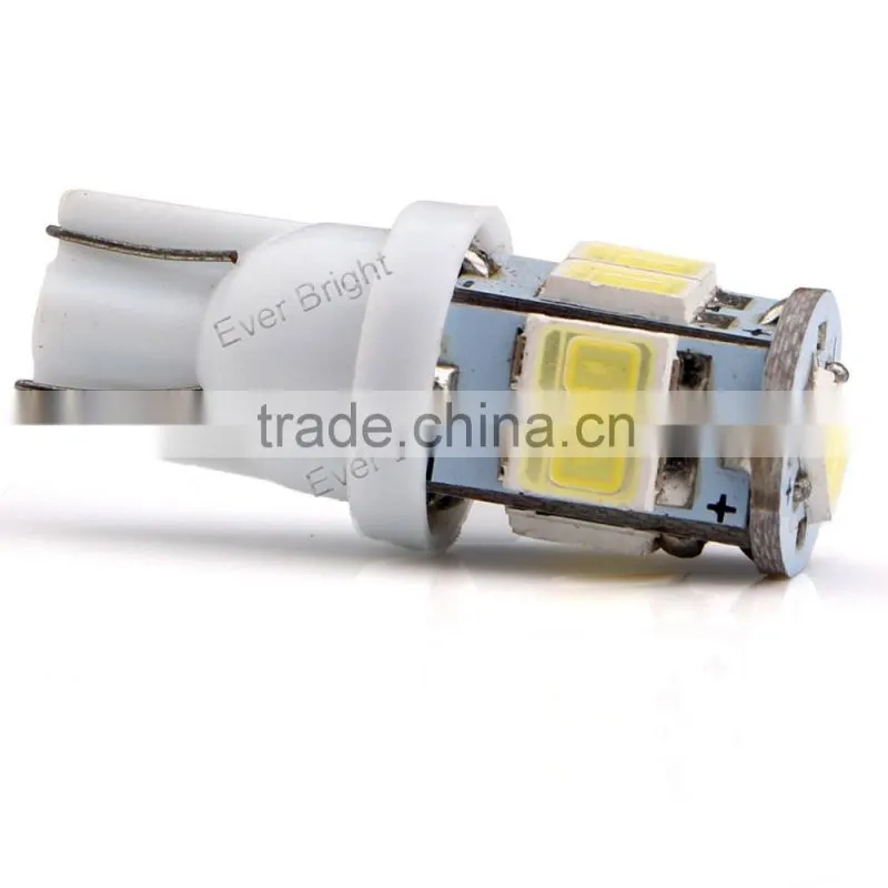 Cool white color ever bright 220LM led lights for cars w5w t10 car led bulb 5630 smd led specifications