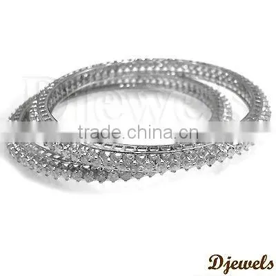 Diamond Bangles, Bridal jewellery, Bangle Diamond jewelry