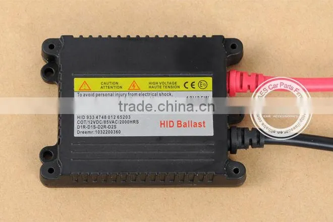 Factory Car Headlight HID xenon ballast 35w slim ac ballast