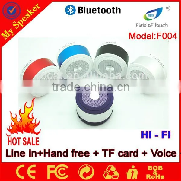 Model S309 2015 new bluetooth NFC speaker with aux in/out USB tf card fm radio funtion