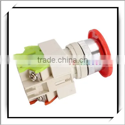 Red Sign Mushroom Emergency Stop Push Button Switch