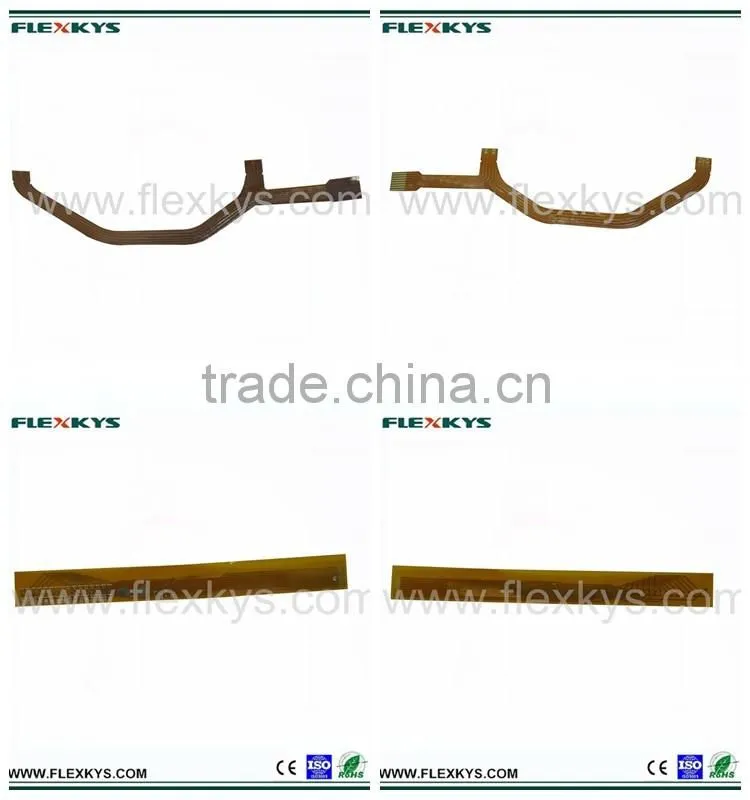 High grade glue FPC flexible printed circuit cable with 3M adhesive
