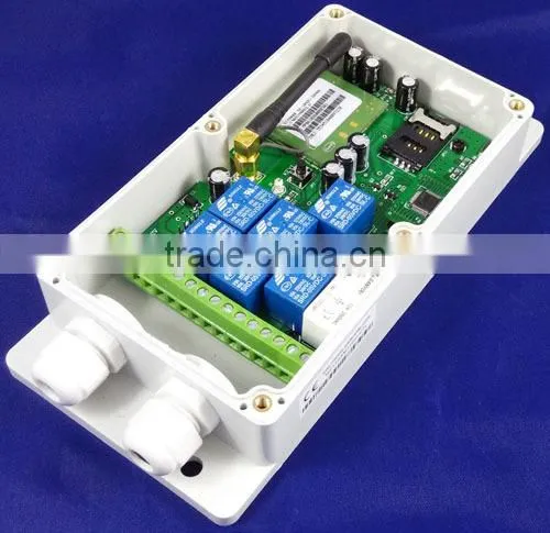 Seven channel GSM remote control box