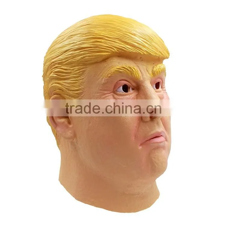 2016 Donald Trump Realistic Man Costume Face Crossdresser Latex Mask