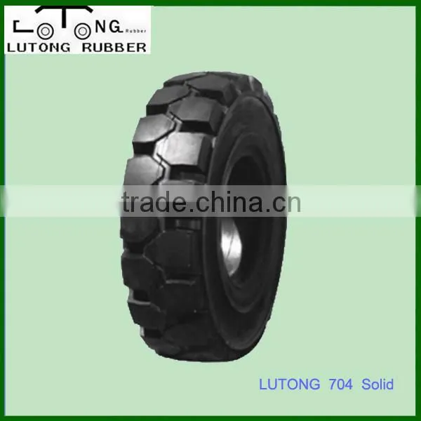 China brand new tyres prices 7.00-12 solid forklift tire