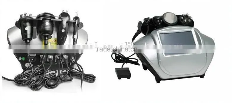 Best 40K cavitation 5Mhz multipolar bipolar tripolar RF face lifting skin tightening beauty machine