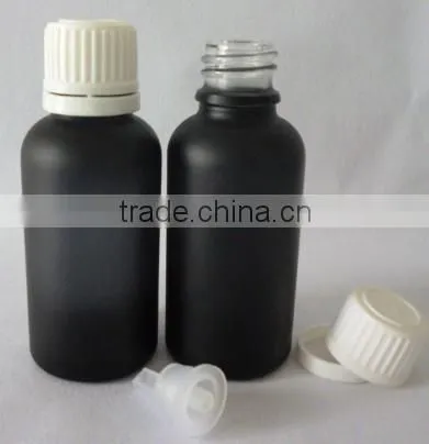 30ml e liquid, e juice glass bottle with tamperproof cap