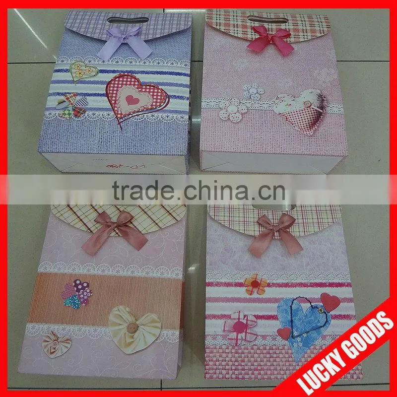 2013 natural recycle custom printed paper bags