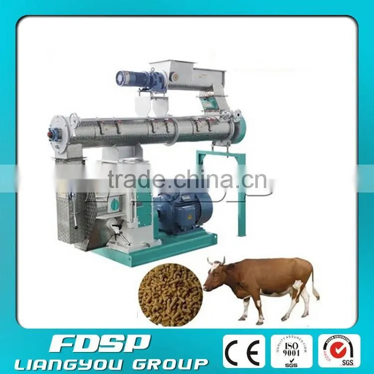 Animal feed production line feed plant project 15tph for cow and sheep