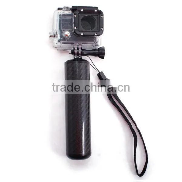 Gopros dome GoPros mounts Carbon float handle grip with tripod mount for 5/4/3