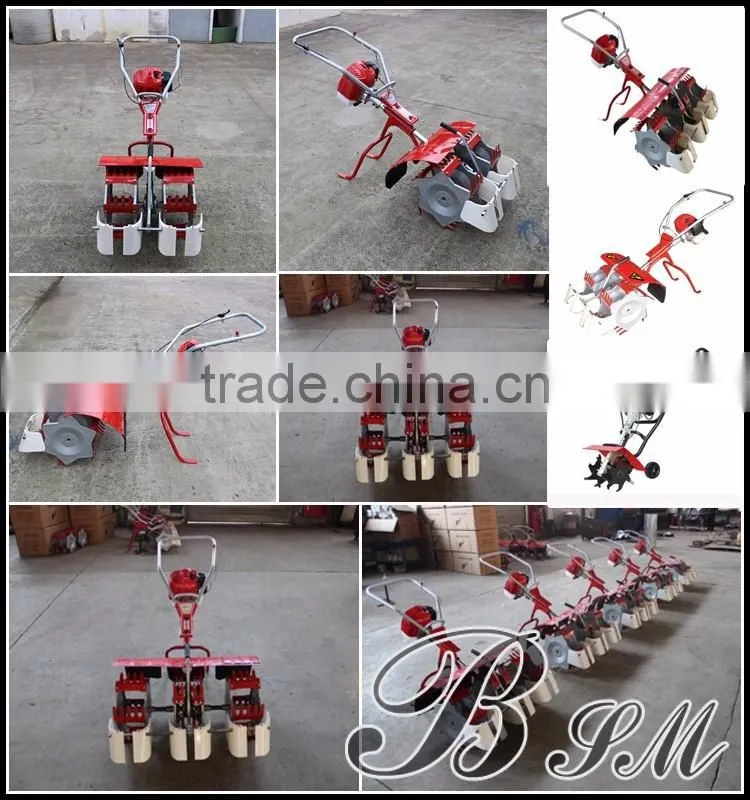 Mini Weeder Rice Paddy Weed Removing Machine / Gasoline engine power paddy weeder
