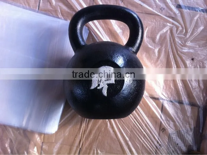 rubber coated solid cast iron kettlebells