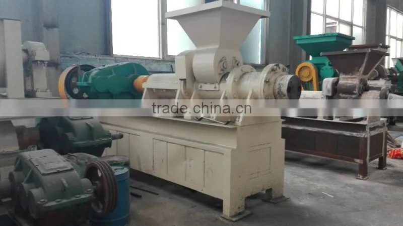 High density coal charcoal stick forming machines