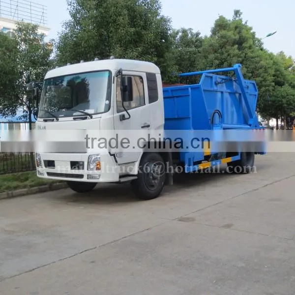 170hp 4*2 DONGFENG Garbage Truck with underground bucket 6ton