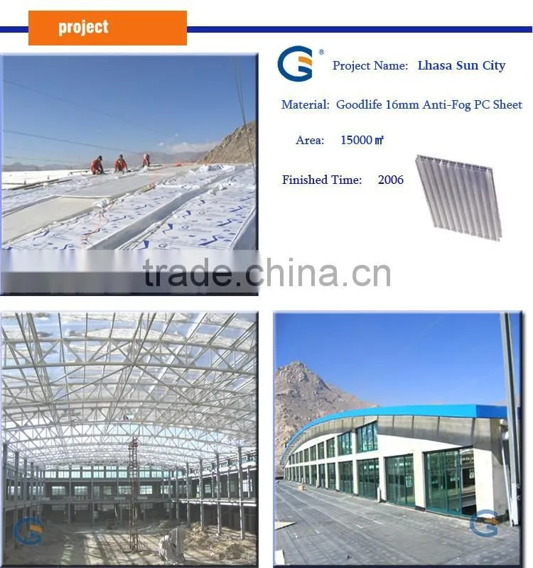 Safety defense impact strengh Polycarbonate sheet for Anti-roit Shield