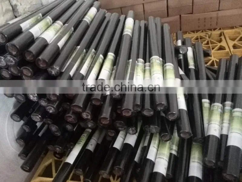 Black nonwoven grass mat eco-friendly