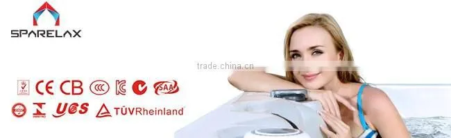 5 or 6 Person Outdoor Spa Bath Massage Hot tub Parts Red Cedar Massage Hot Tub