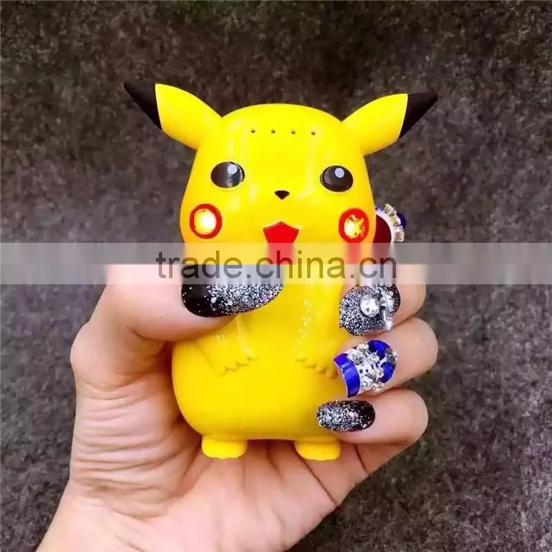 Pokemon gift Pikachu power bank 10000mah single USB output universal portable charger