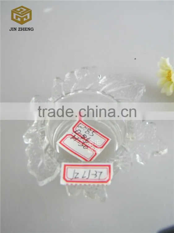 leaf Clear Glass Candle Holders,mini Candle Jars