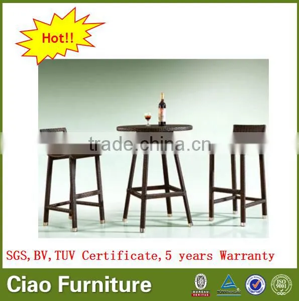 hot sales outdoor bar table and chair set bar furniture