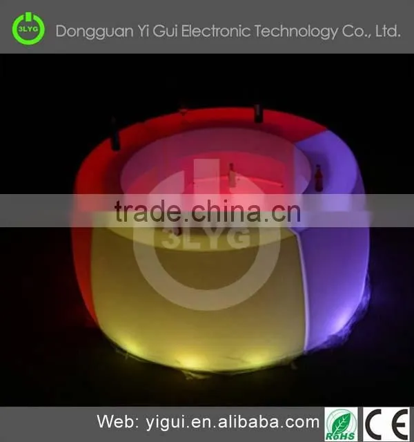 2016 new items LED Bar Counter table for party
