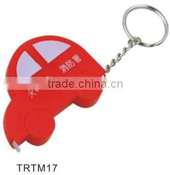 Mini car shape tape measure with key ring