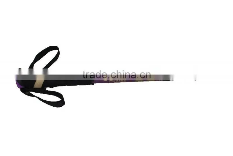 Trekking walking poles with super long EVA, internal lock, anti-shock, oxidation SZ15341