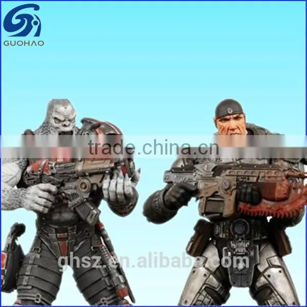 Guo hao hot sale custom GEARS OF WAR 1.2.3 figure