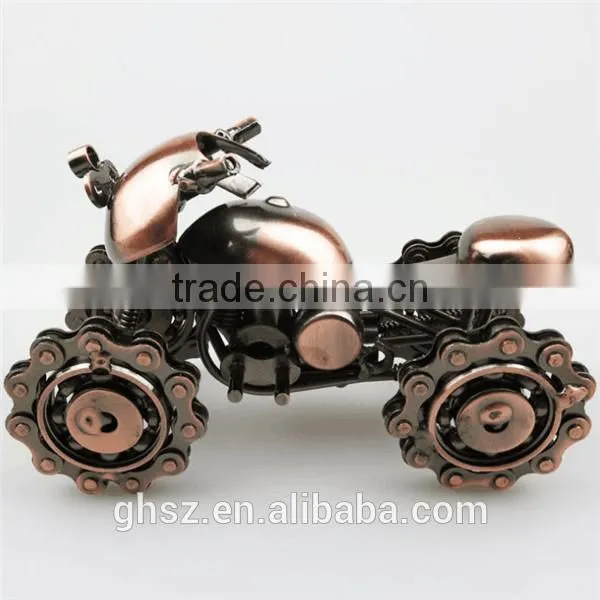 Custom travel souvenirs metal antique four-wheel dune buggy model