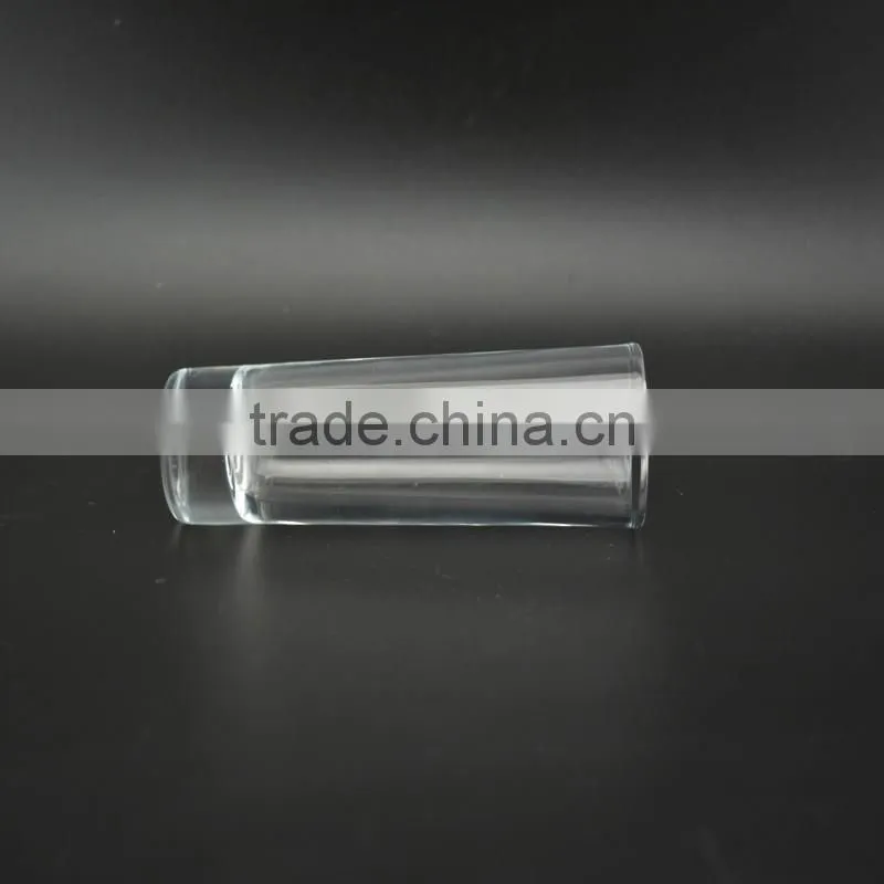 marketing gift 57ml long shot glass with thick bottom