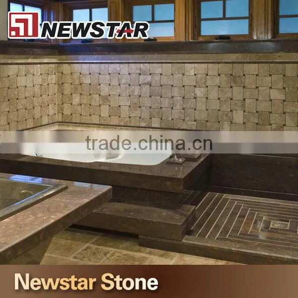 Chinese polished granite shower wall