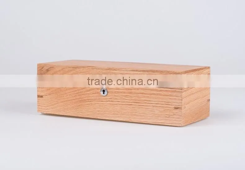 Raw Wood Jewelry Box Wooden Jewelry Box With Foam Insert