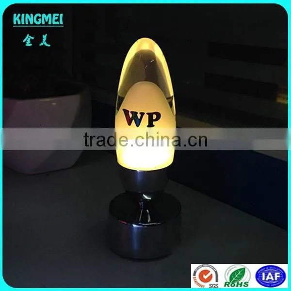 Night stand table lamp & led portable table lamp for wedding decoration