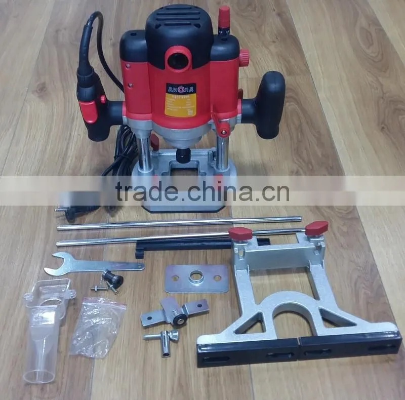 12mm 2050w Portable Power Wood Cutting Plunge Router Electric Milling Machine