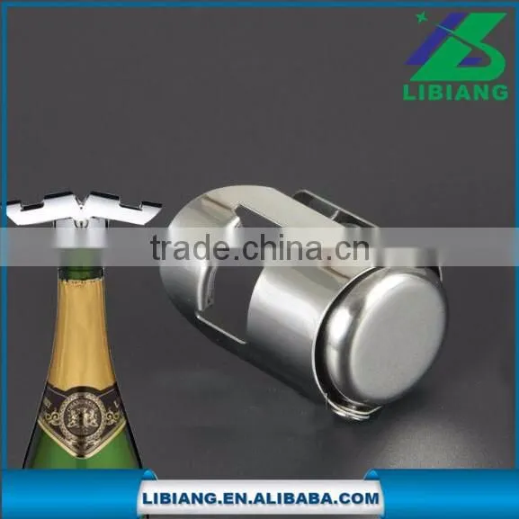 Stainless steel champagne preservation stopper wine stopper