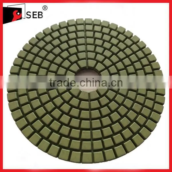 100mm polishing pads for concrete wet SEB-PP110679