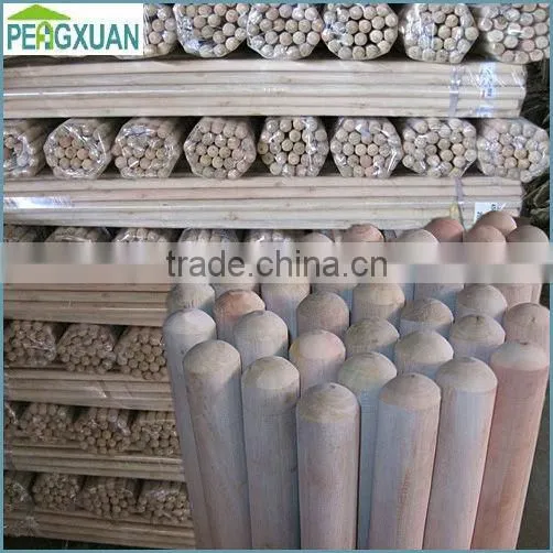 Professional machine making wooden broom handle