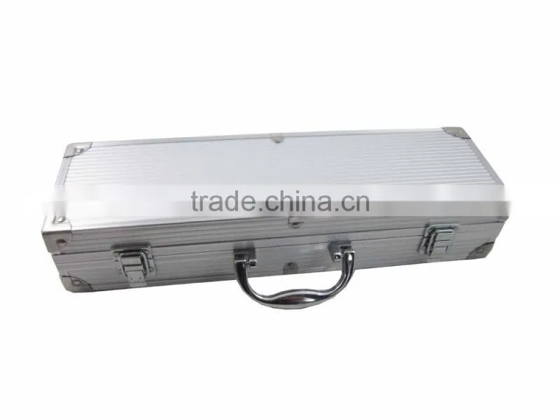 Fashion Item Aluminum Case Stainless Steel BBQ Tool Set