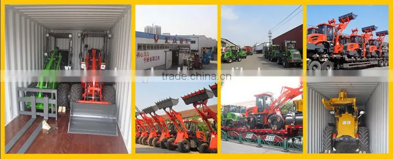 ZL15F tractor loader attachments log loader and pallet fork loader