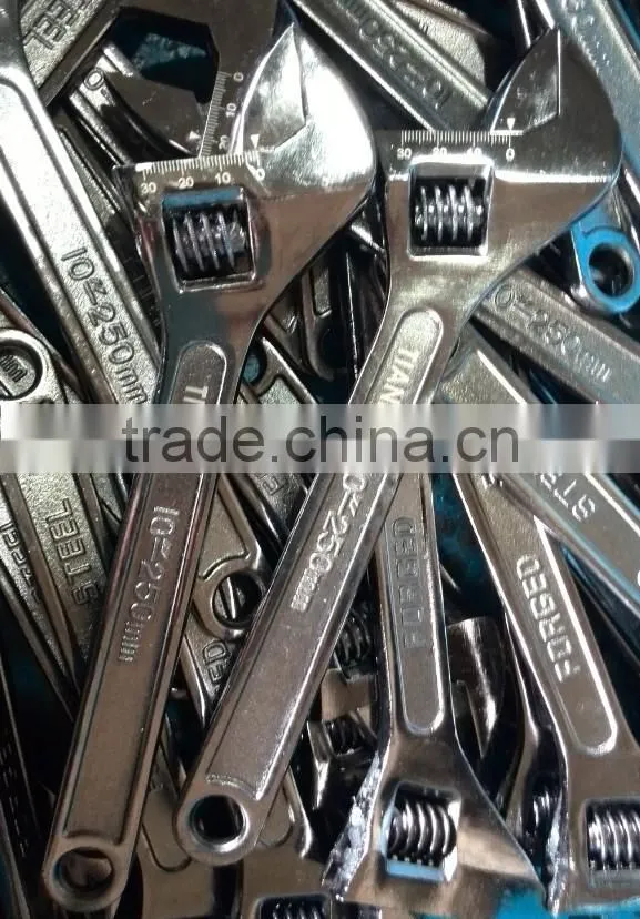 Drop forged carbon steel Adjustable wrench