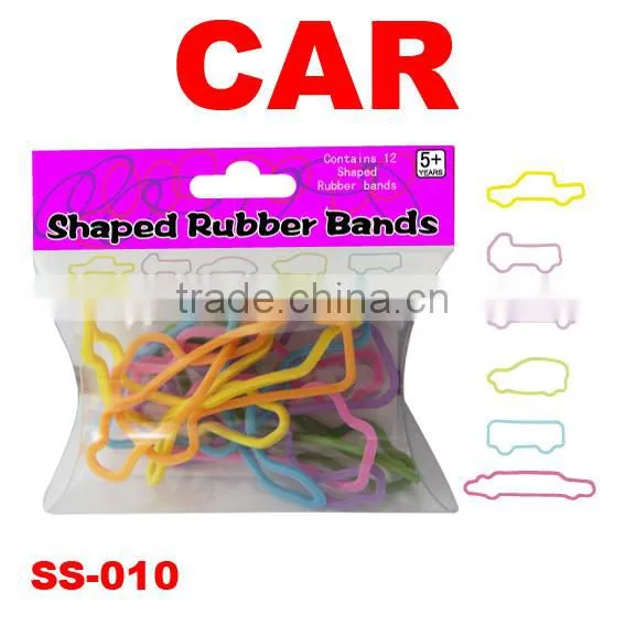Shaped Rubber Bands