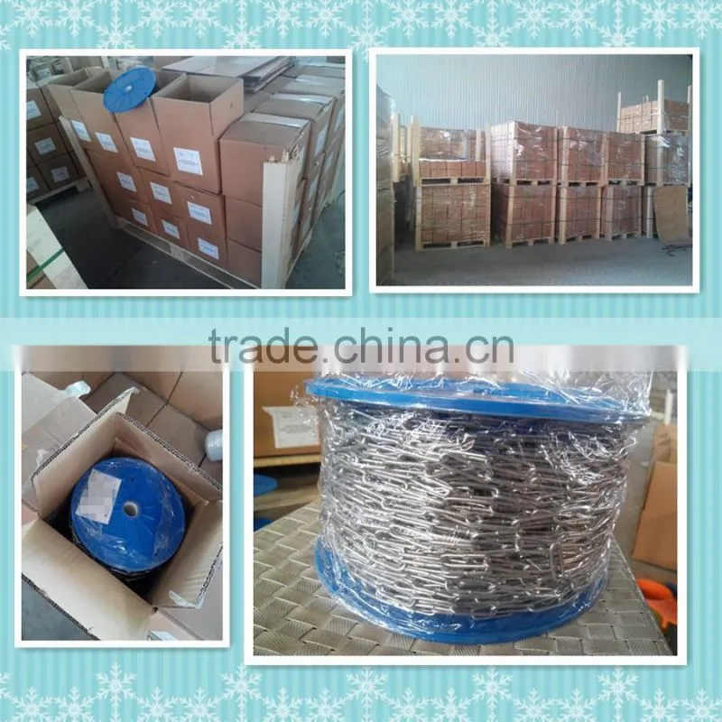 CHINA FACTORY HOT SALE HOT DIP GALVANIZED STEEL CHAIN