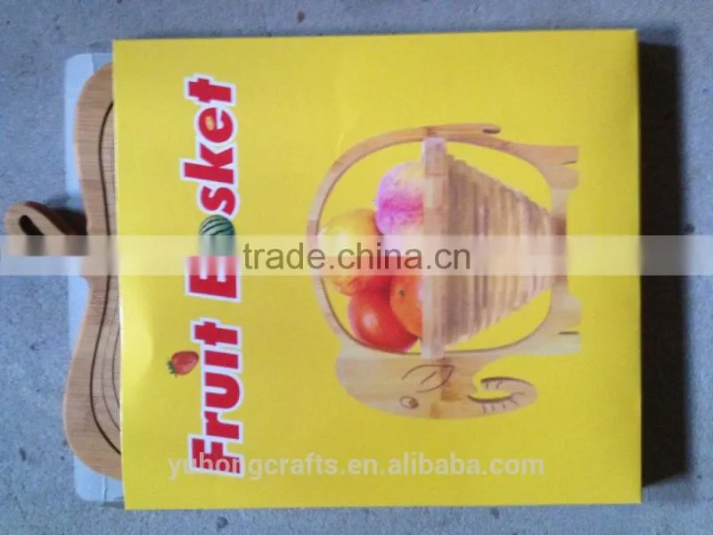 Chinese fruit bamboo basket for sale