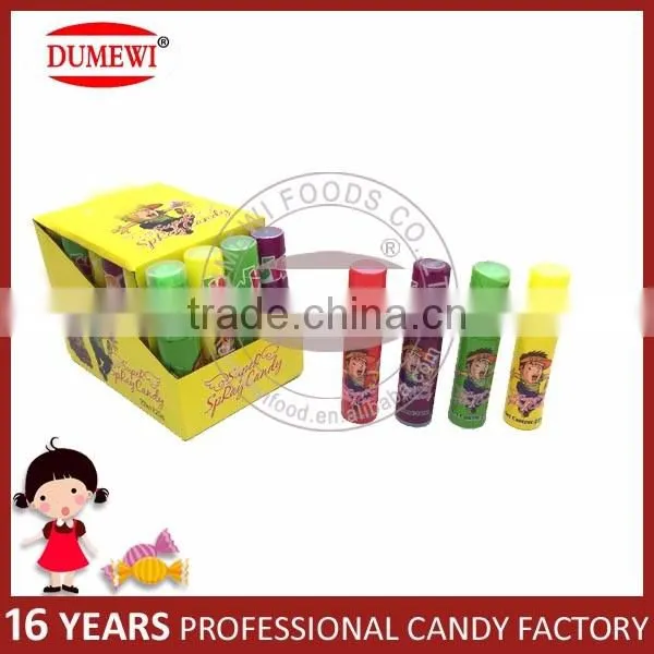 22ml Bottle Shape Fruit Flavor Spray Candy