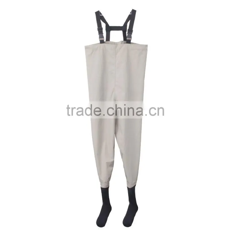 3 layers breathable high quality waterproof light durable fishing waders pants
