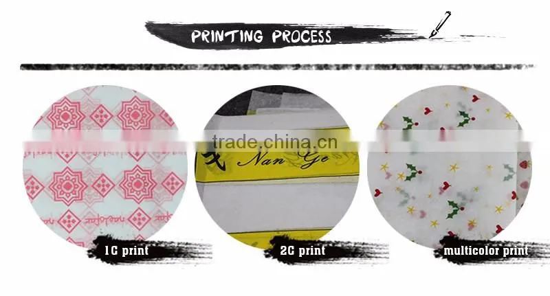 Top Grade Food Wrapping Wax Paper,Printed Food Gift Wrapping Paper
