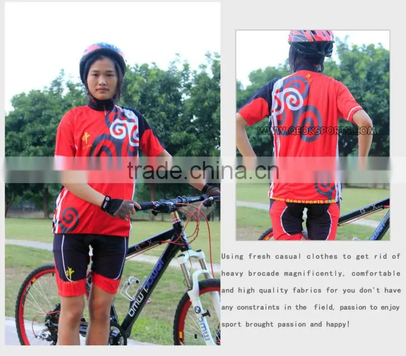 Customized durable cycling shirt